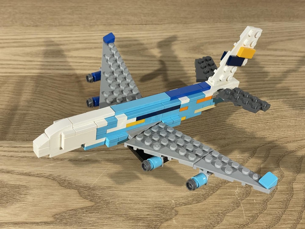 Lego Airbus A380 Hifly livery