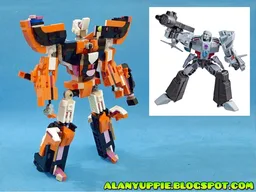 Megatron (Transformers Earthspark) using set 31129