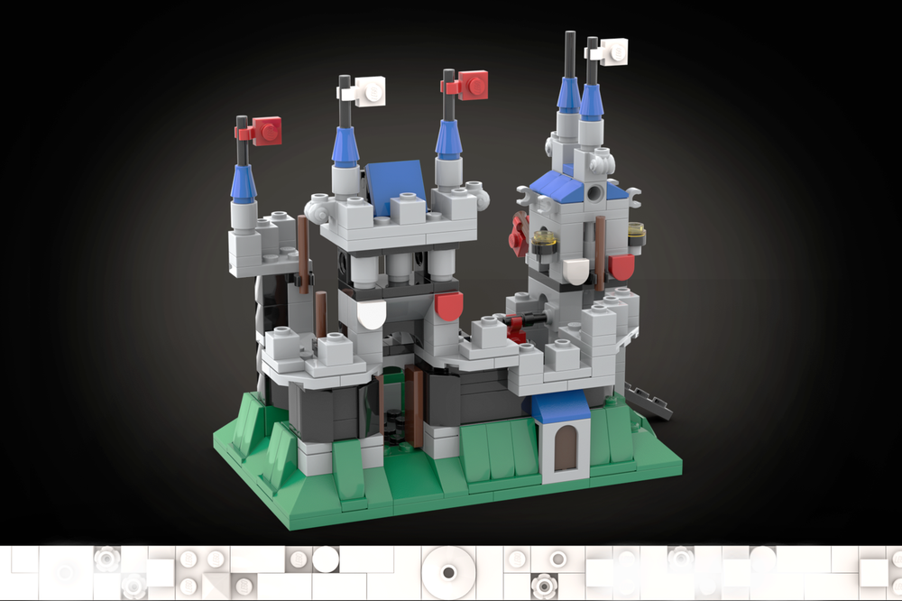 Lego Mini 6090 Royal Knight's Castle