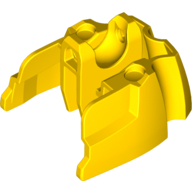 Lego Large Figure Foot, Short with Ball Joint Socket / Yellow