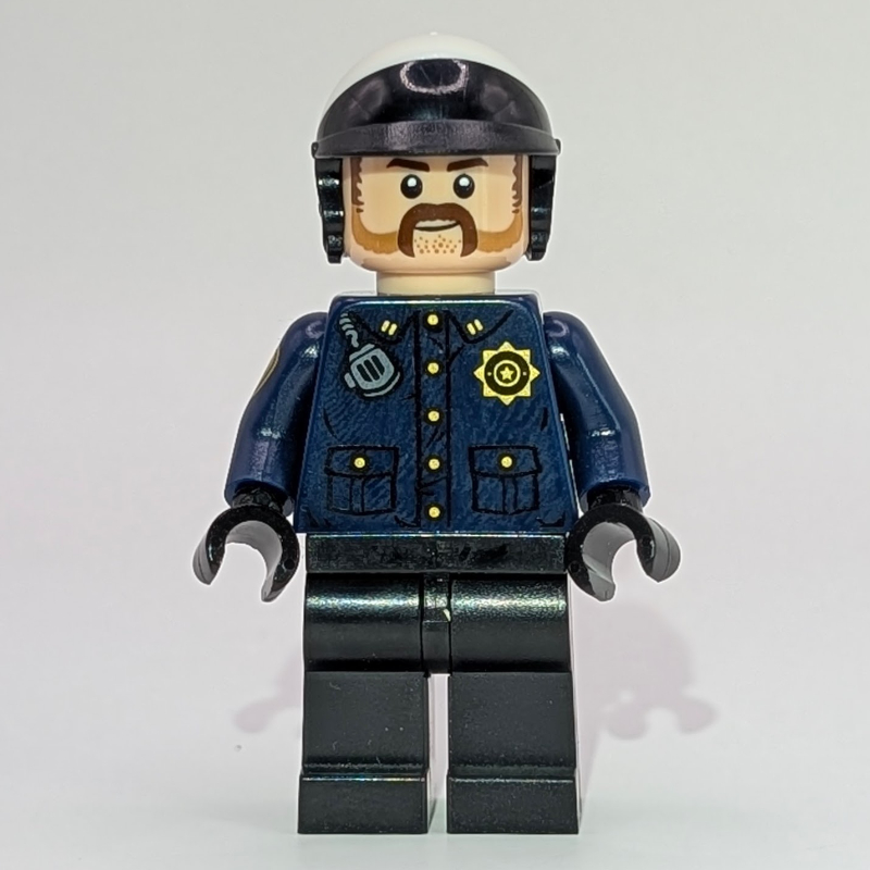 Lego GCPD Officer in Helmet