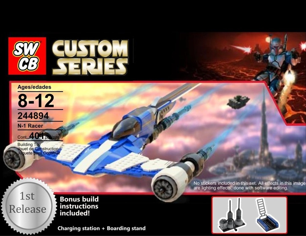 Lego N-1 Racer (Blue)