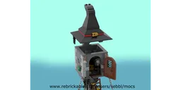 Tensegrety Witch Hut