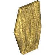 Lego Large Figure Armor Plate, Small / Pearl Gold