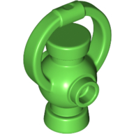 Lego Equipment Lantern with Round Handle / Bright Green