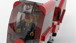 Roller Coaster Train with Cladding