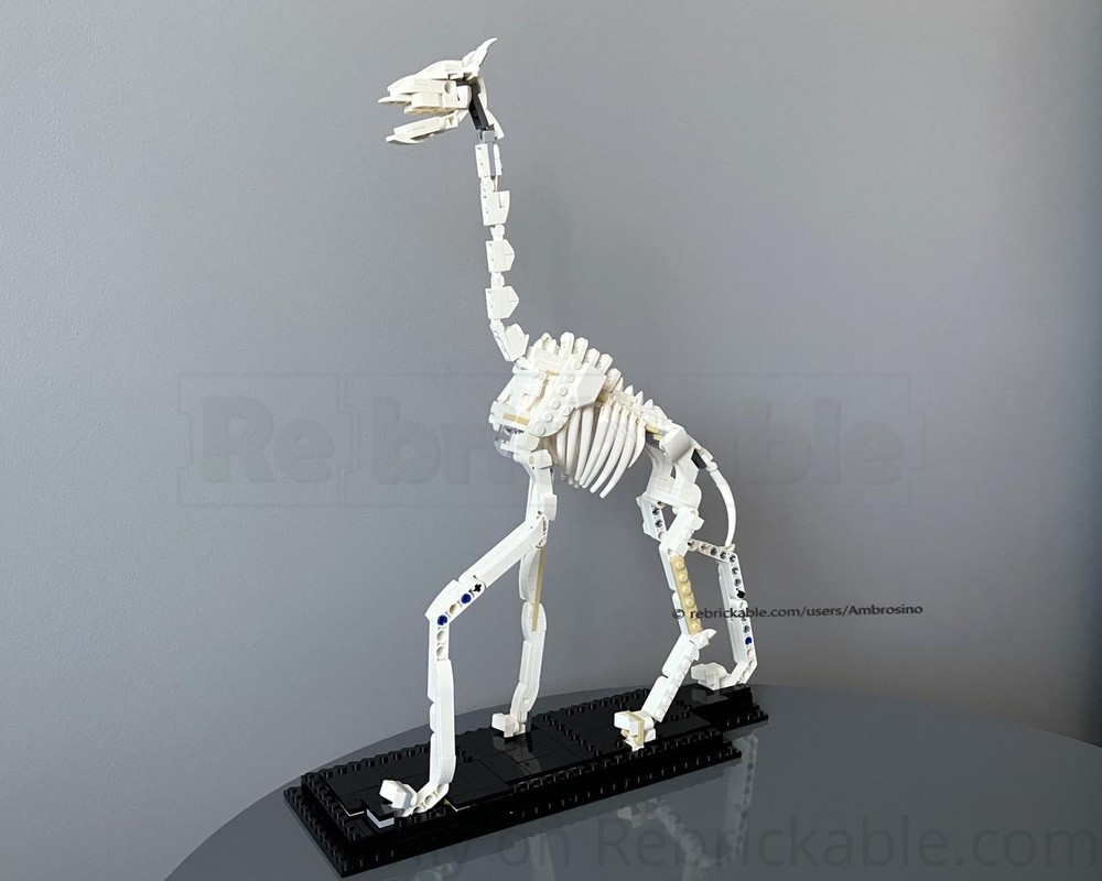 Lego 21320 Giraffe skeleton