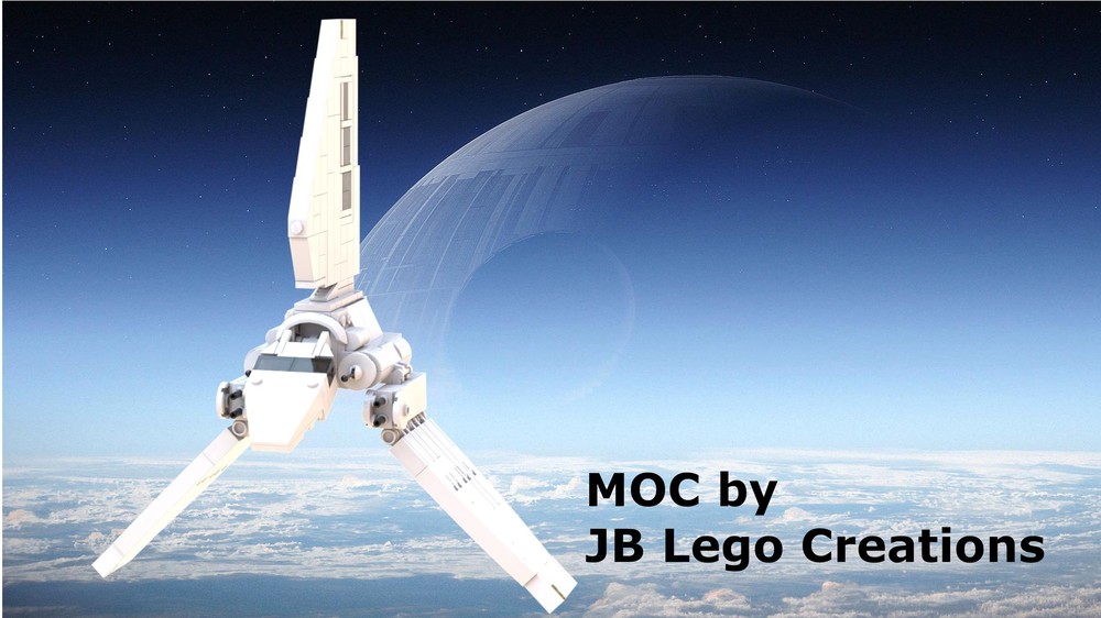Lego Lambda-class T-4a shuttle mini scale