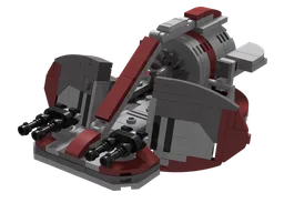 Infantry Support Platform (ISP) Swamp Speeder MinfigScale