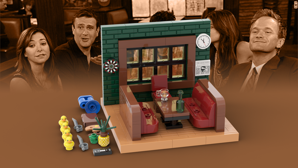 Lego How I Met Your Mother Maclarens Pub