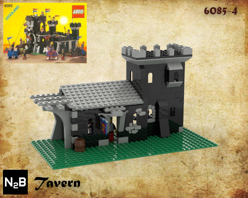 Lego Tavern - Alternate build 4 Lego 6085