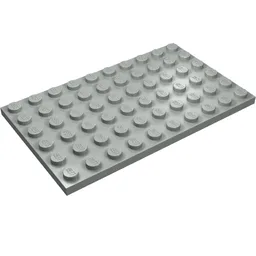 Plate 6 x 10 / Light Gray
