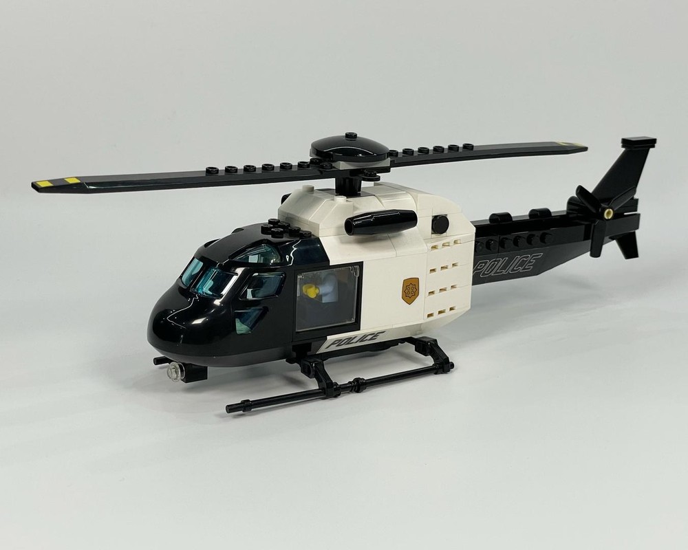 Lego Police Helicopter Inspired
