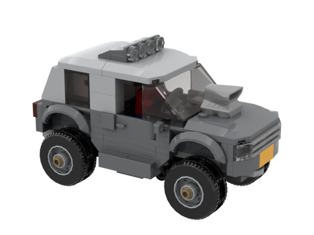 Lego Gray SUV