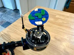 Discworld for Technic orrery 42179