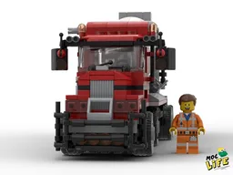 Mack cement truck
