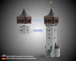 Modular Castle Keep Upgrade - Bergfried Upgrade