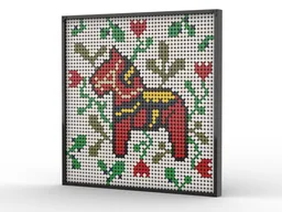 Lego Art Dala Horse (Dalahäst)