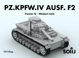 Panzerkampfwagen IV Ausf. F2 (Sd.Kfz.161) - medium tank 1:35