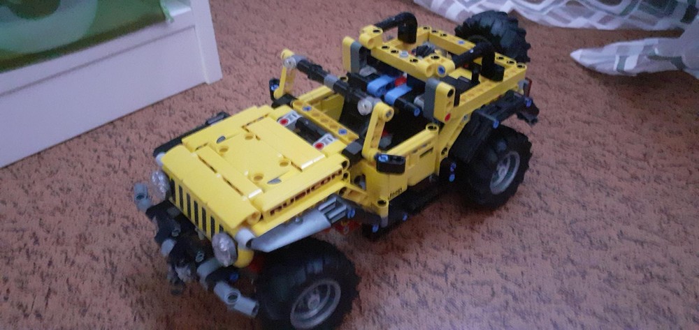 Lego 42122 rubicon whitout roof