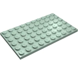 Plate 6 x 10 / Sand Green