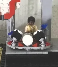 Drumkit (minifig-scale)