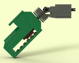 40819 Up-scaled Racing Driver's gas pump nozzle