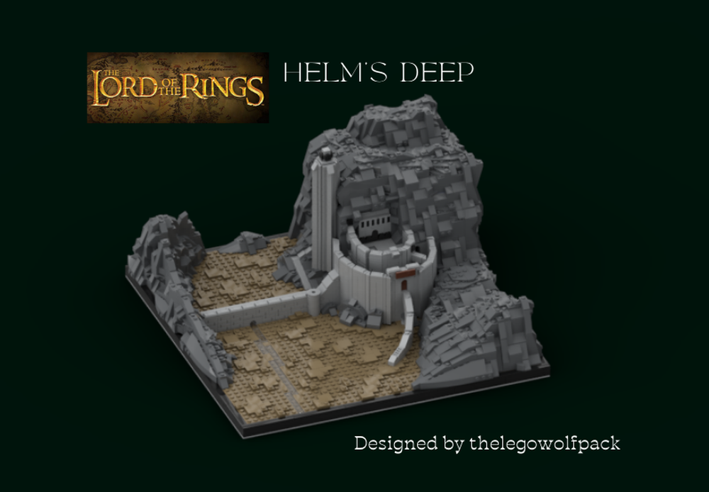 Lego Helm's deep LOTR