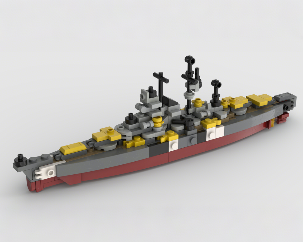 Lego micro-Battleship Bismarck