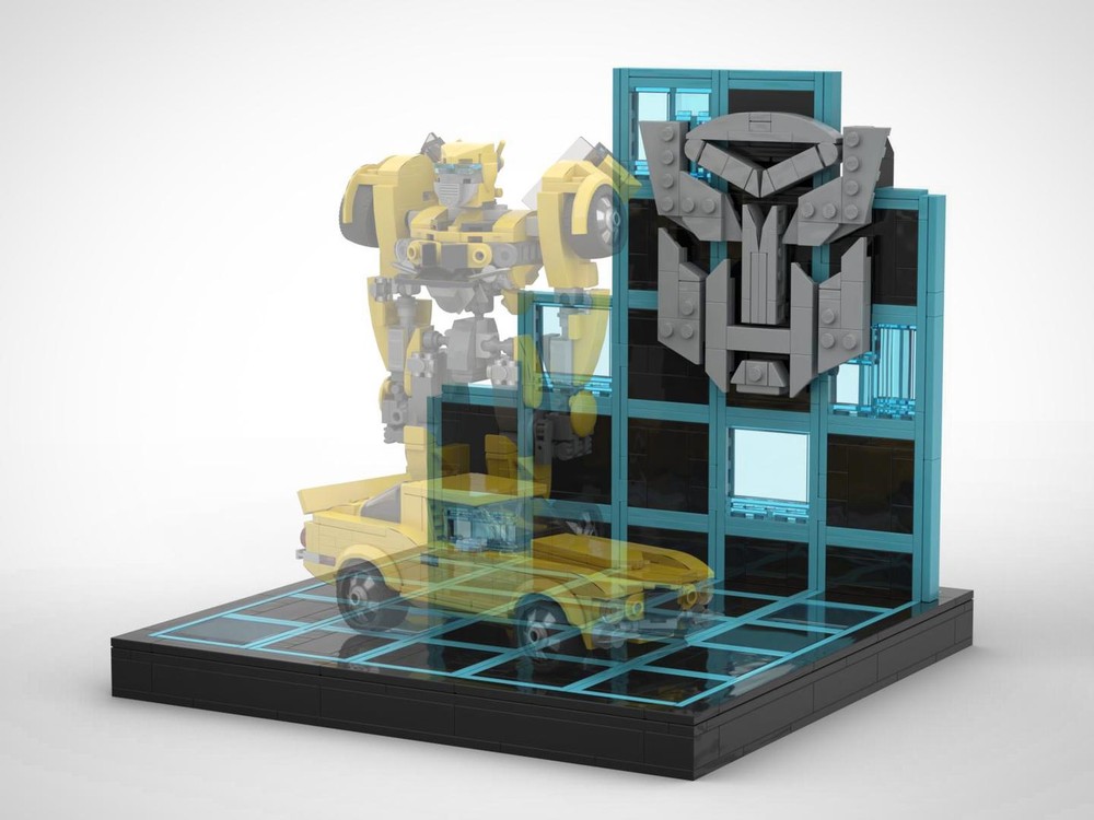 Lego The Ultimate Autobot Display Diorama