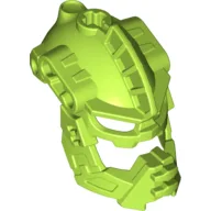 Large Figure Mask, Black Phantom / Lime