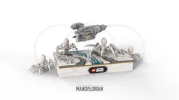 Micro Diorama : Attack of the Ice Spiders