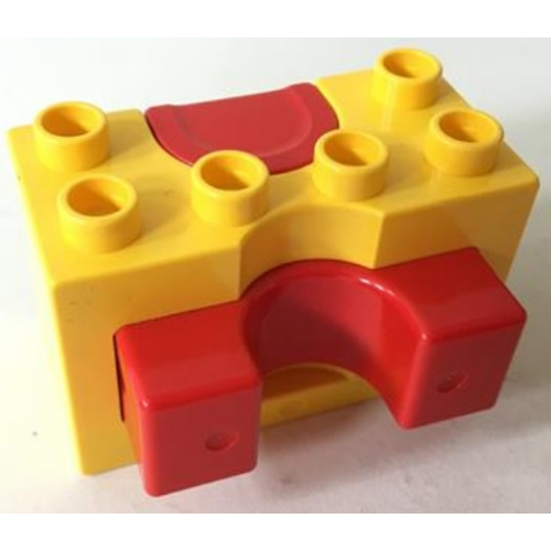 Lego Duplo Car Launcher / Yellow