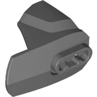 Large Figure Limb Cover, Size 4, Armor with Ball Joint Socket / Dark Bluish Gray