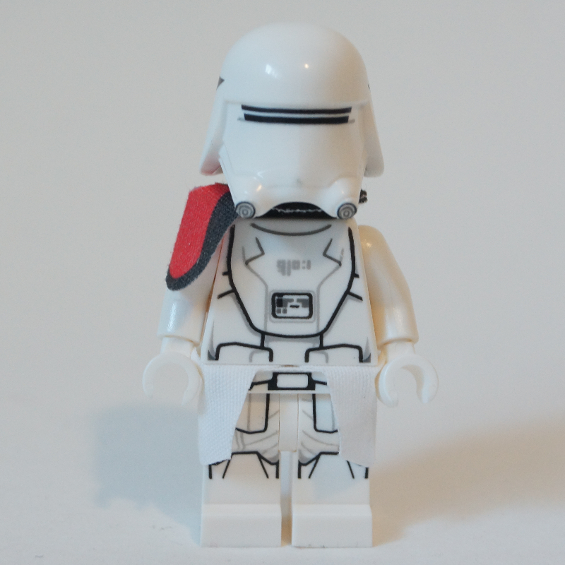 Lego Snowtrooper Officer, First Order, Pauldron, Kama, Neck Bracket