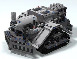 Tracked Steam Tractor