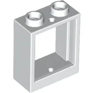 Window 1 x 2 x 2 Flat Front / White