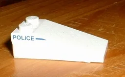 Slope 18 4 x 2 with 'POLICE' Left of Line Pattern (Sticker) - Set 1376