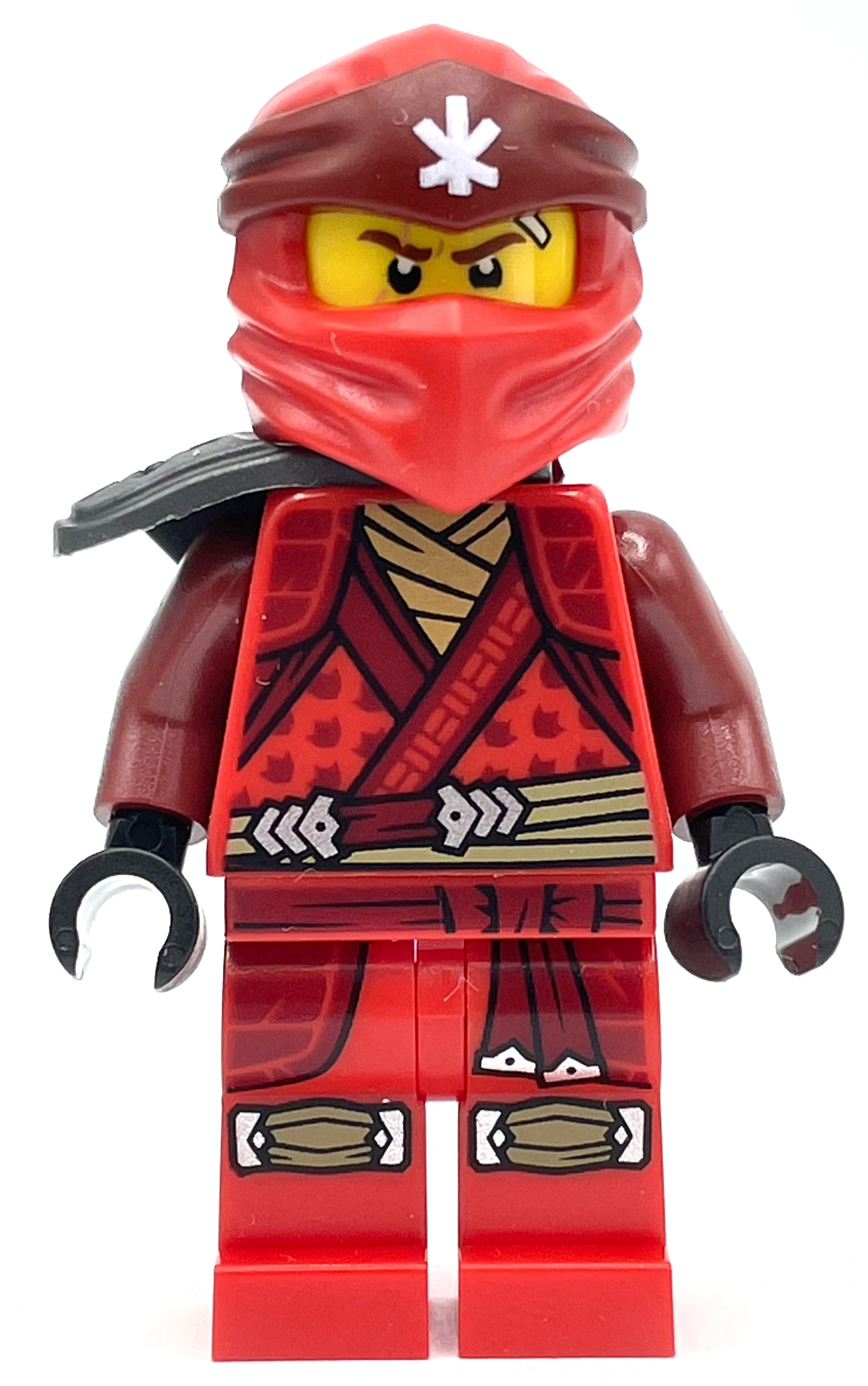 Lego Kai, Crystalized Robes, Pearl Dark Gray Shoulder Guard