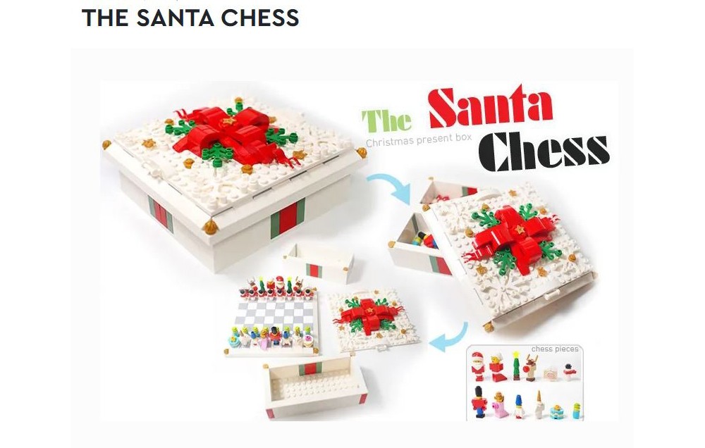 Lego Mini Santa Chess