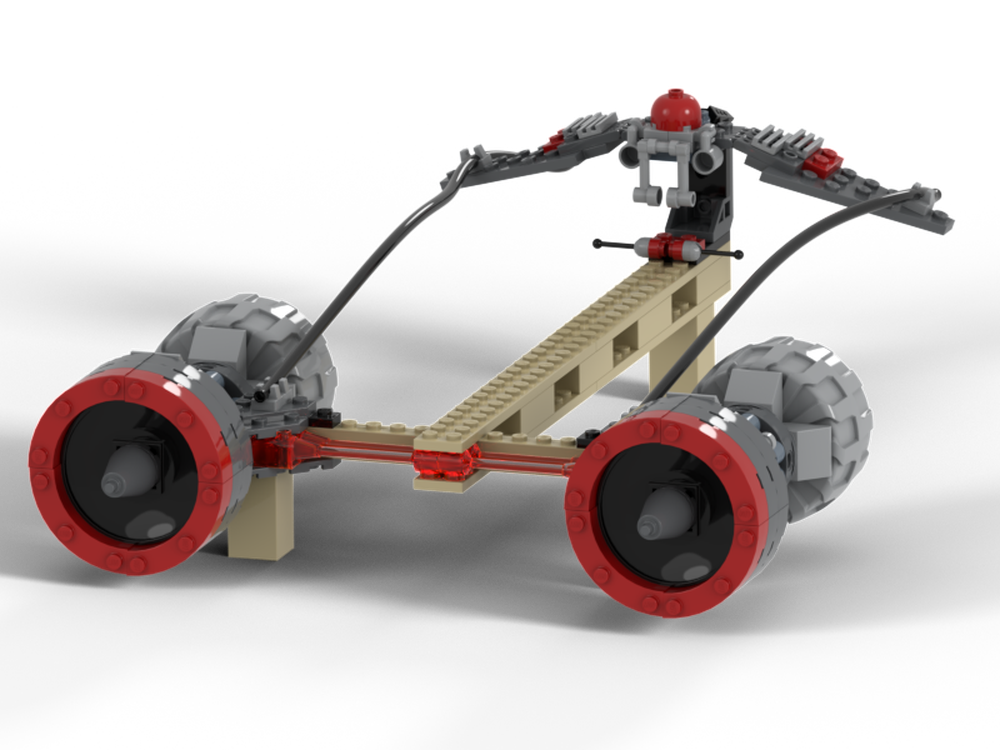 Lego Clegg Holdfast's Podracer 1999 Retro Style MOC