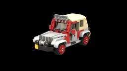 Jurassic Park Jeep with top