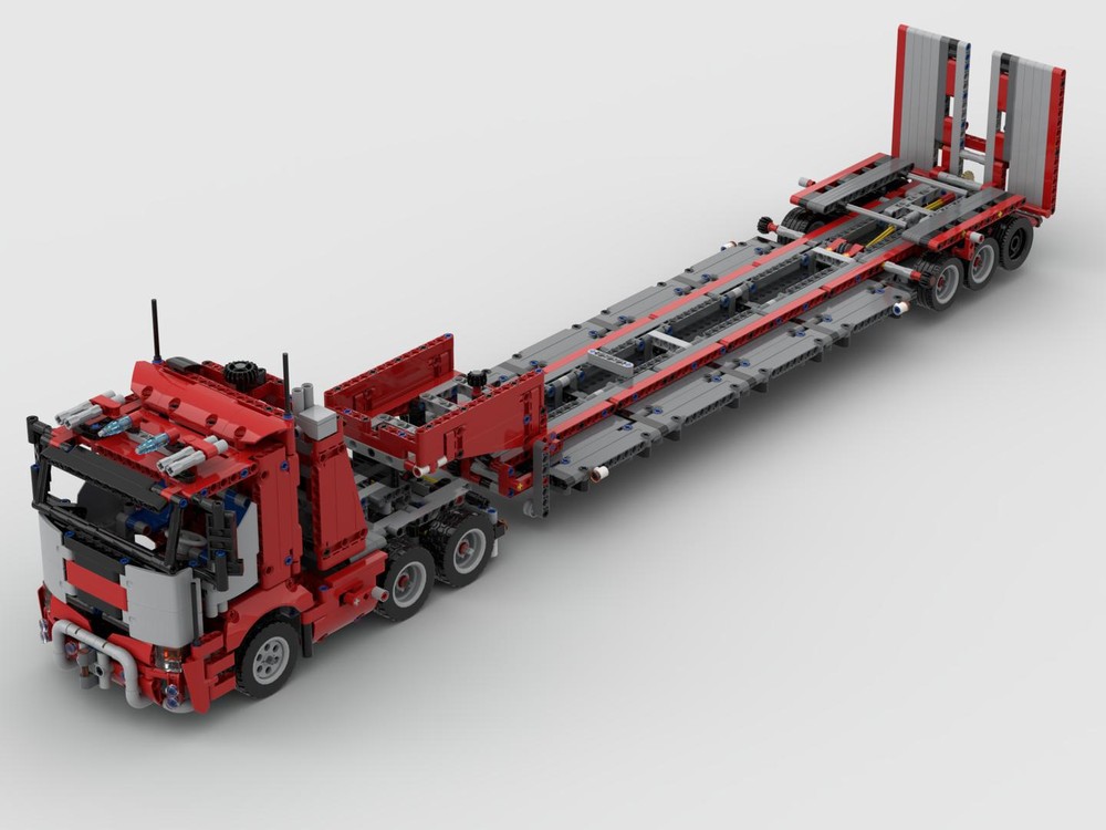 Lego Heavy Duty Truck & Trailer 42098 C-Model