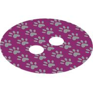 Lego Hipwear Skirt, Round with White Pawprints print