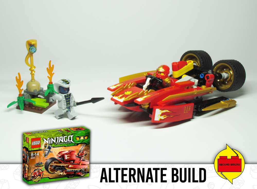 Lego 9441-2: Kai's Fire Craft