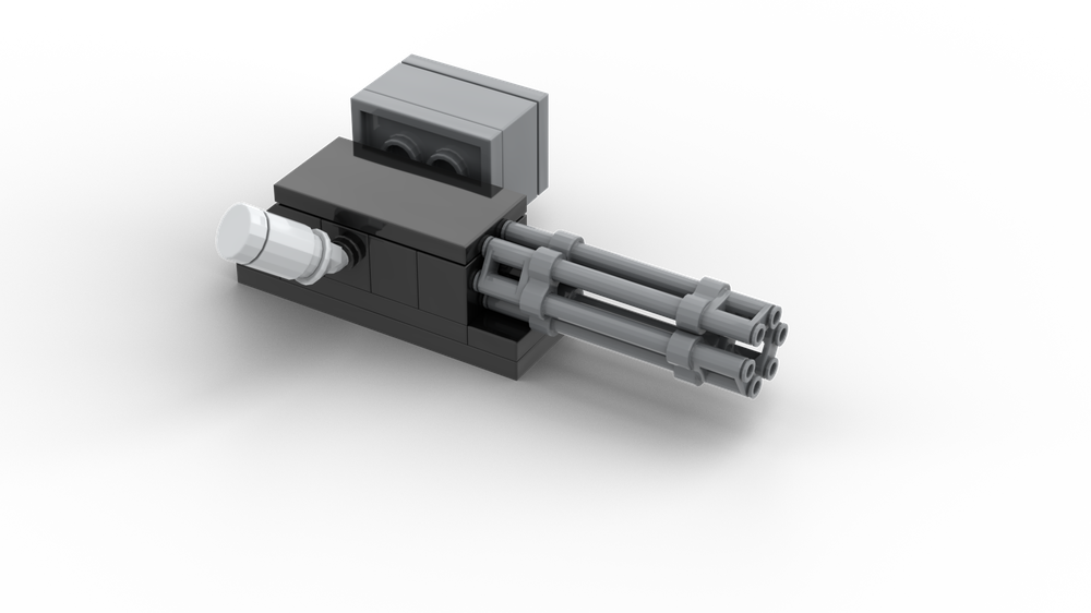 Lego Multi-barrelled Gun 2