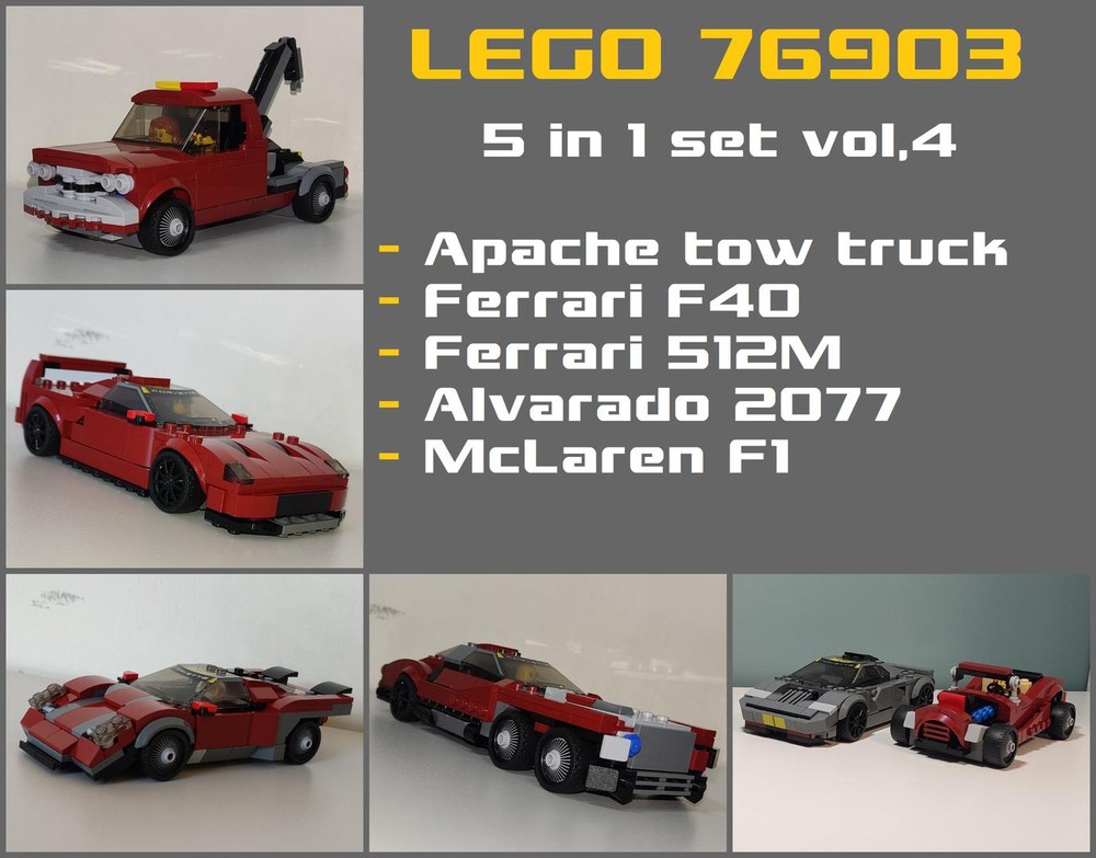 Lego 76903 5 in 1 set vol.4