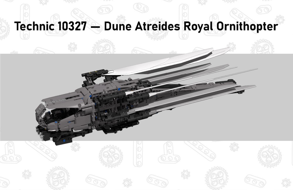Lego Technic 10327 - Dune Atreides Royal Ornithopter