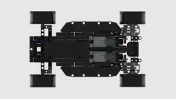 Basic Technic RC Chassis w/ Instructions