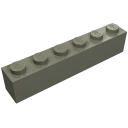 Brick 1 x 6 / Dark Gray